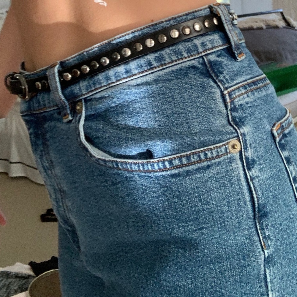 Black belt with stud detail